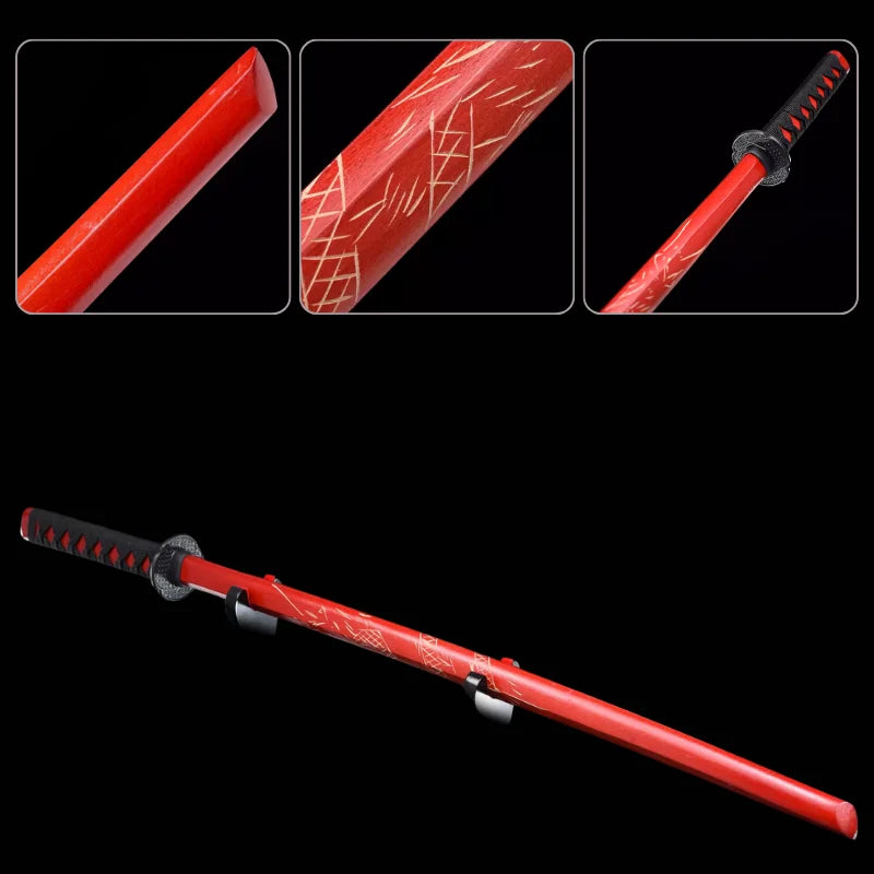 BladesUSA 1806bk Samurai Formation Bokken En Bois Noir 99,1 Cm