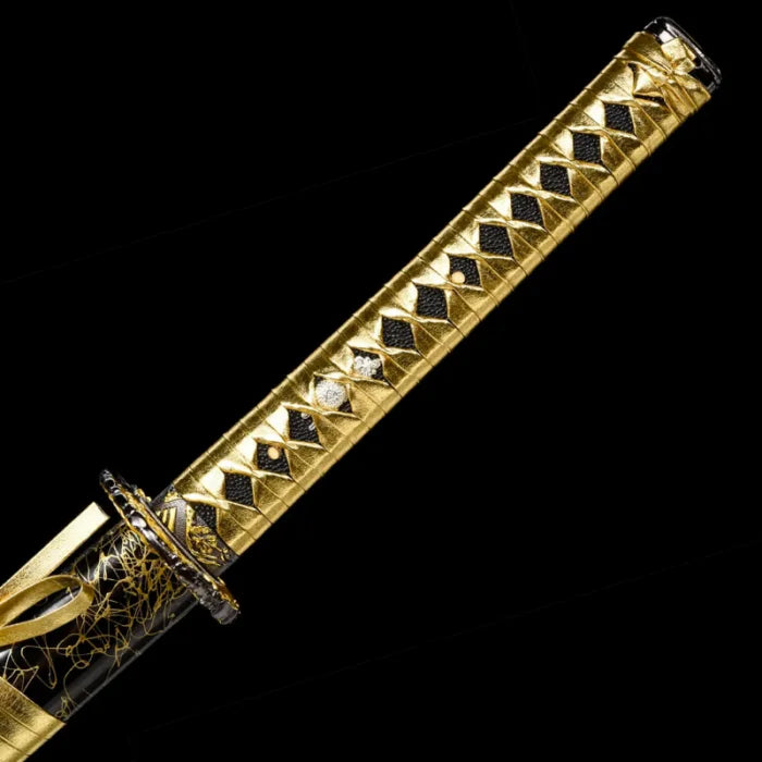 Black and Gold Katana