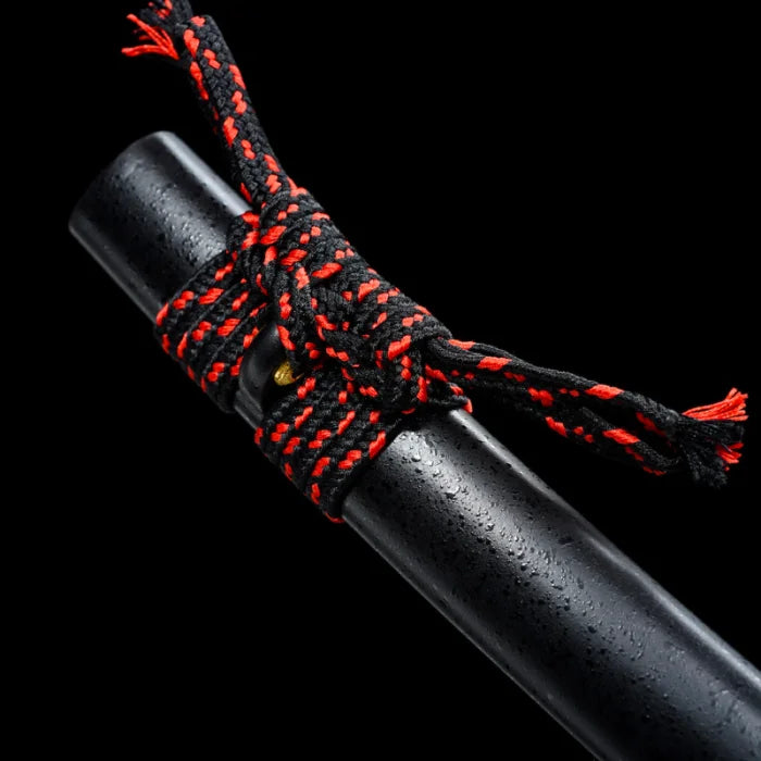 Black and Red Wakizashi