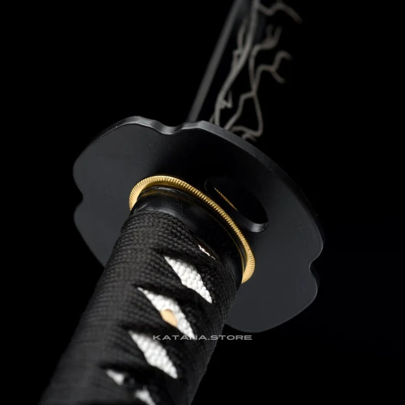Black Tanto Sword