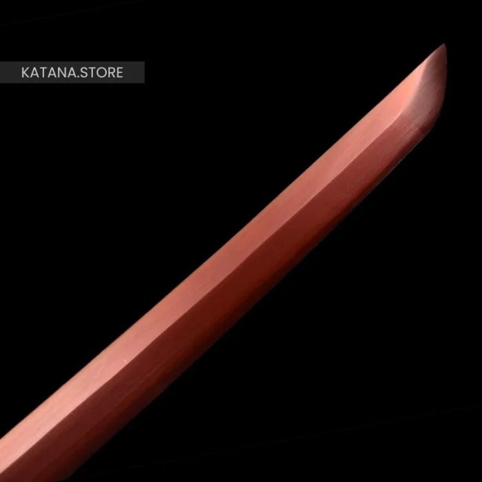 Dark red katana