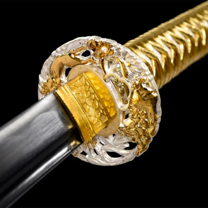 Gold Samurai Sword