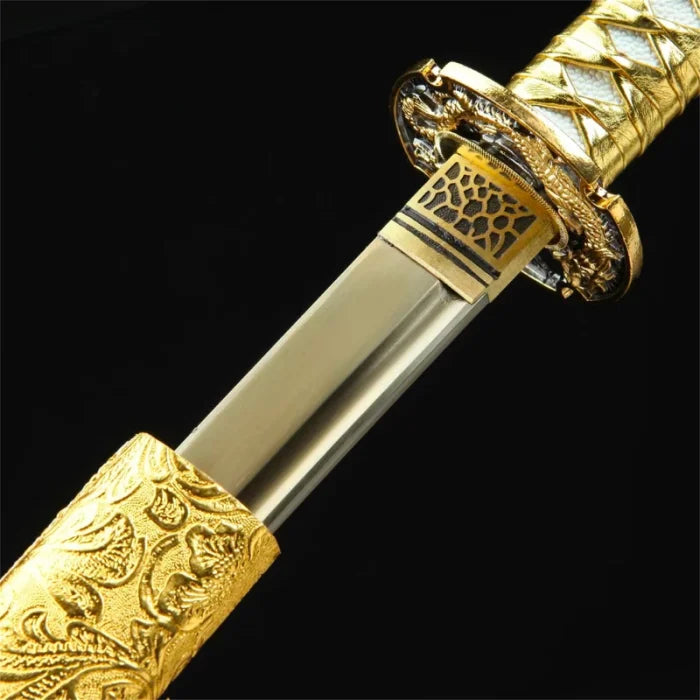 Golden Dragon Katana