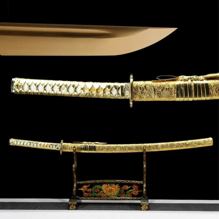 Golden Dragon Katana