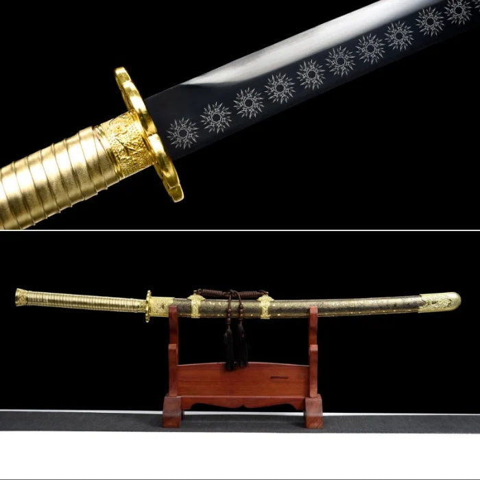 Golden katana