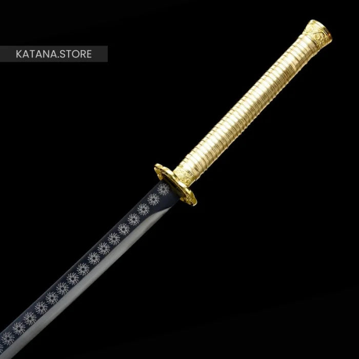 Golden katana