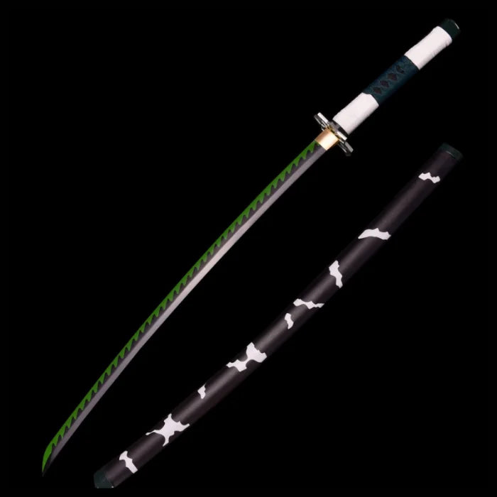 Green Blade Katana