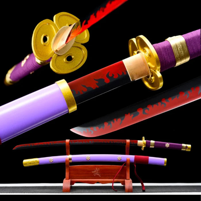 Purple Anime Katana