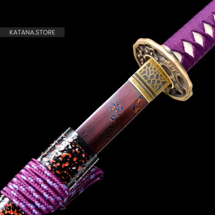 Purple katana