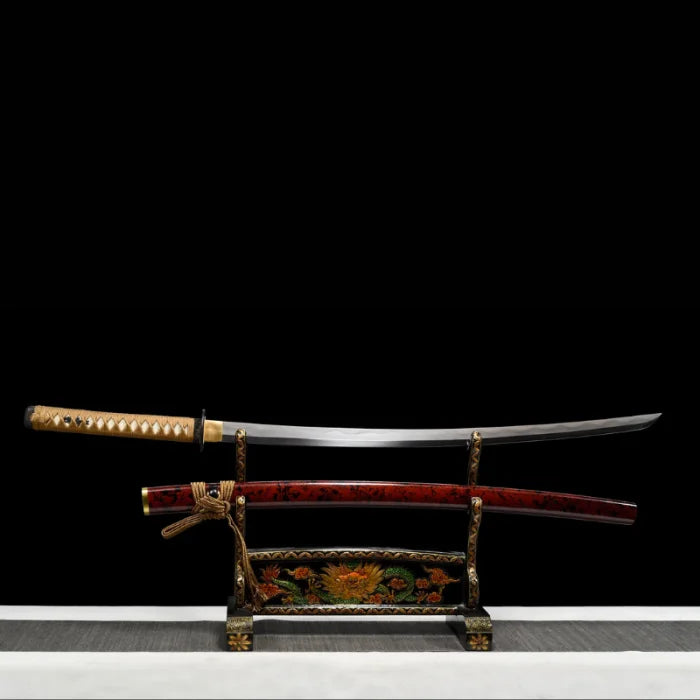 Red and Gold Katana