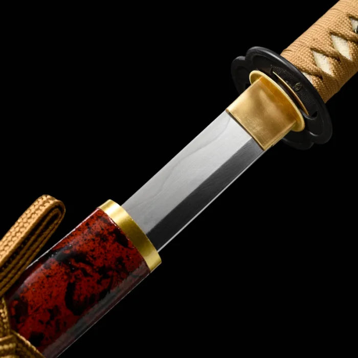 Red and Gold Katana