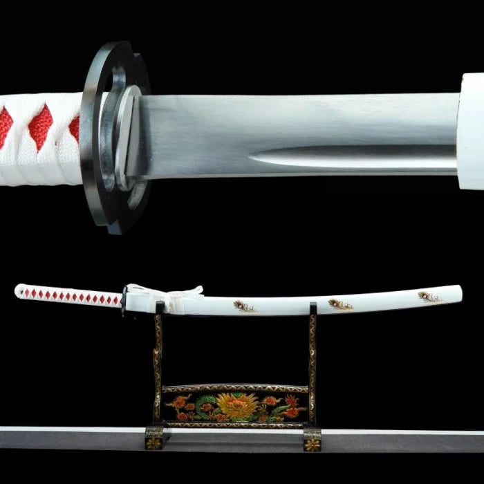 Red and White Katana