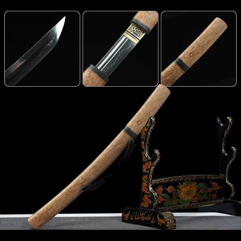 Shirasaya Katana, épée Japonaise Authentique T10 épées Tactiques En