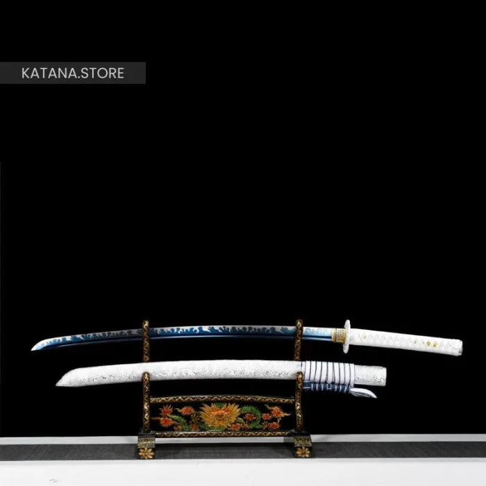 Silver katana