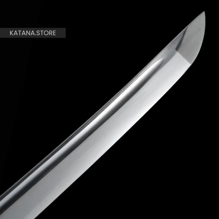 White and gold katana