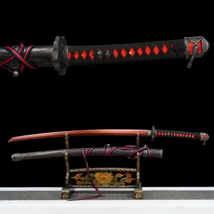 Red and Black Katana